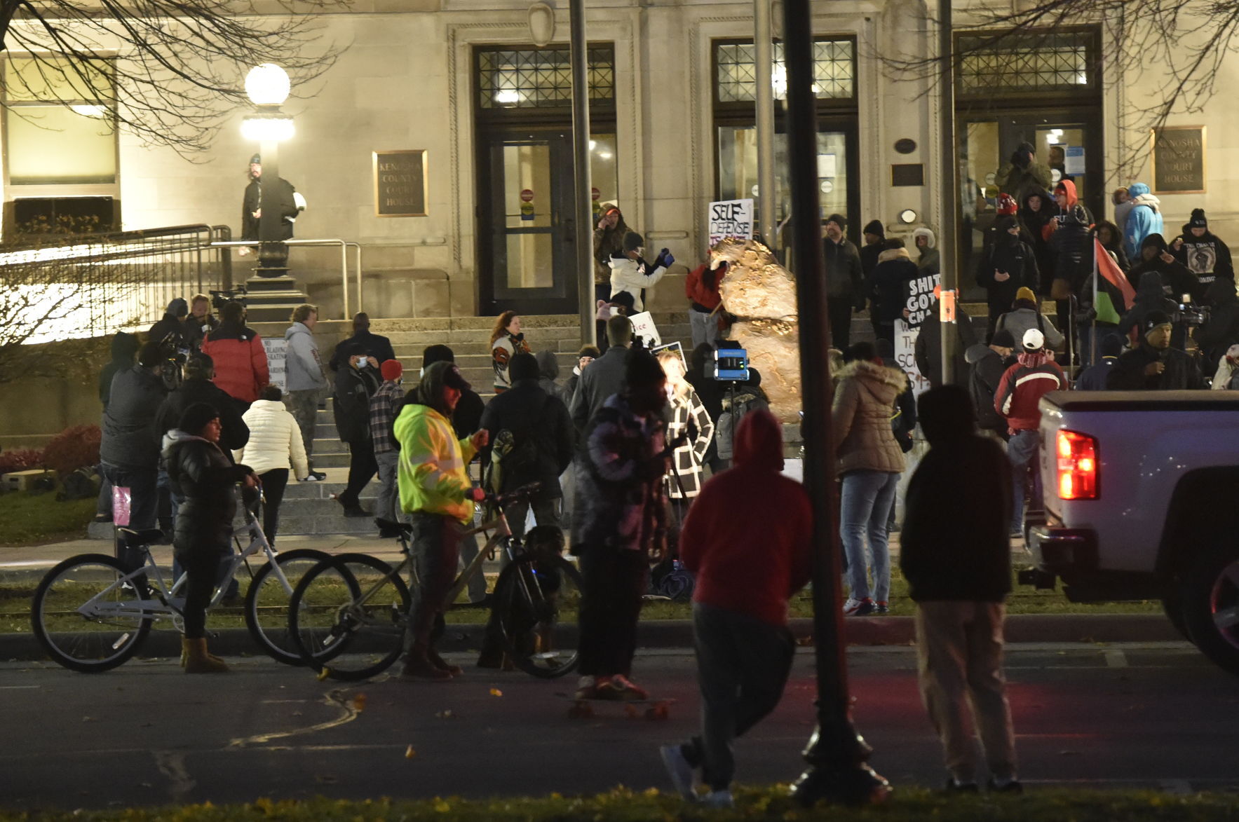 Tuesday, Nov. 16, Rittenhouse trial protests